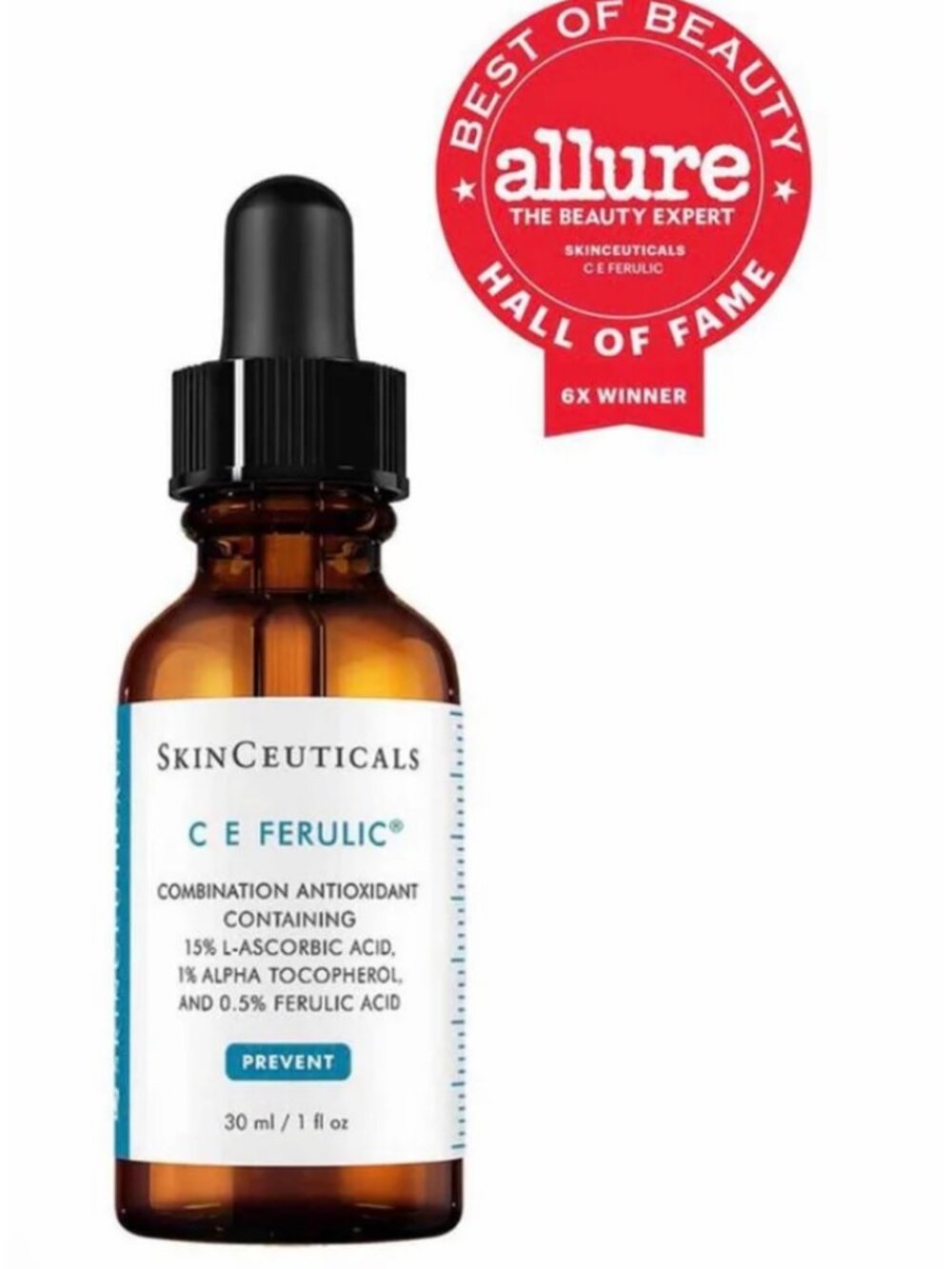 SkinCeuticals CE Ferulic Serum 15% Vitamin C 1oz –Fresh not Oxidized New (Real)
